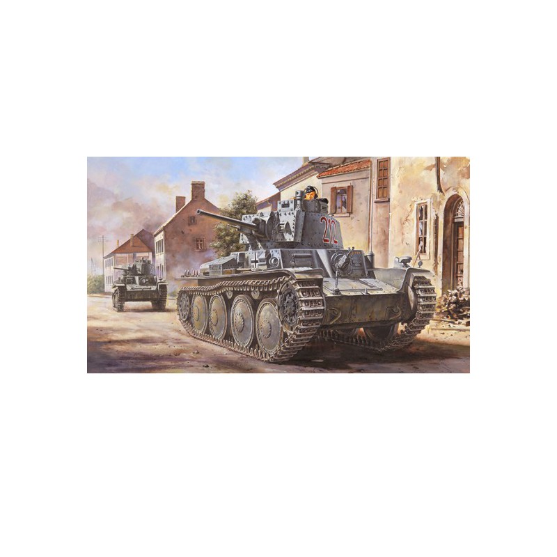 PZ.KPFW Kunststofftankmodell. / Pz.bfwg 38 (t) Ausf. B 1/35 | Scientific-MHD