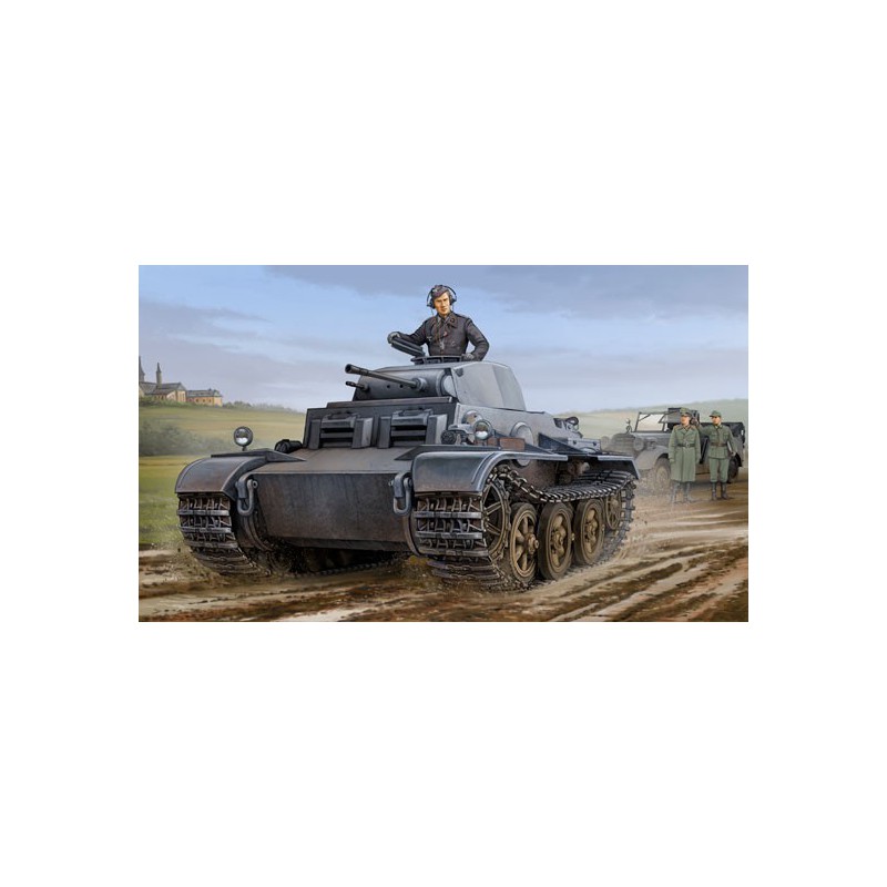 Kunststofftankmodell Deutsch PZKPFW.ii Ausf.j 1/35 | Scientific-MHD