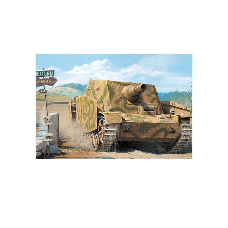 Sturmpanzer IV Kunststofftankmodell + Innenraum 1/35 | Scientific-MHD