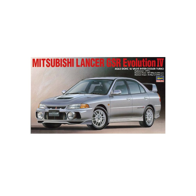 Kunststoffauto -Modellstart GSR EVO IV 1/24 | Scientific-MHD