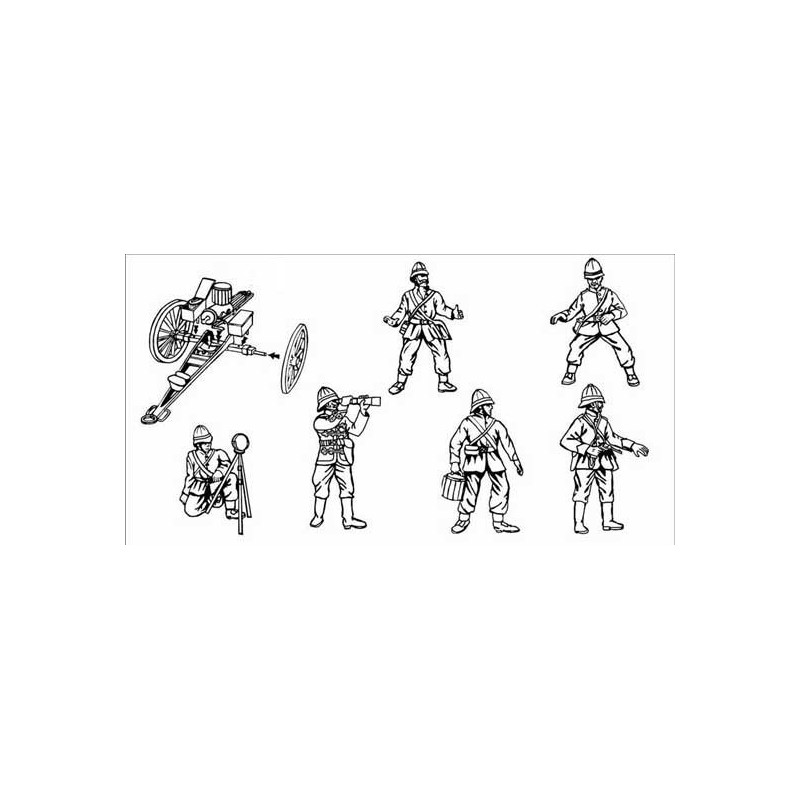 Gatling Gun 1/72 Figur | Scientific-MHD