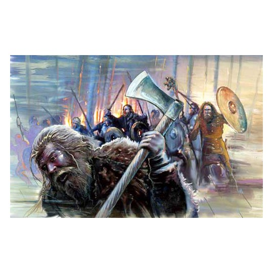 Germanische Kriegerfigur 1/72 | Scientific-MHD