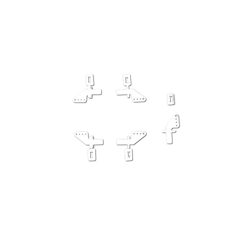 Eingebettete Zubehör -Guignols -Profile 19mm + Clips (5 PCs) | Scientific-MHD