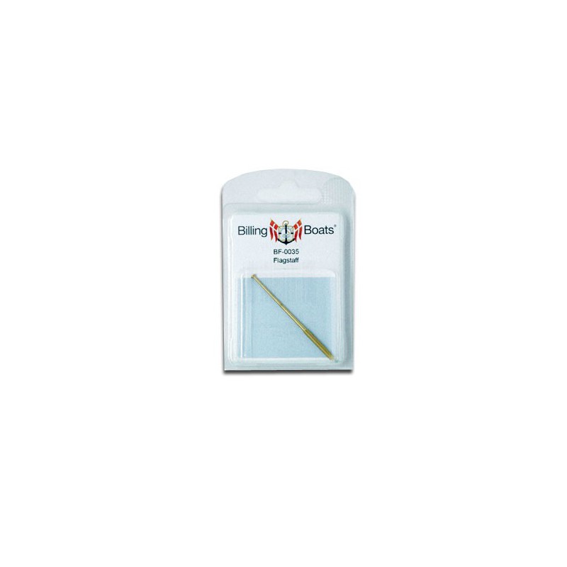 Basis -Flag -Stand in 3x63mm Messing (1PC) | Scientific-MHD