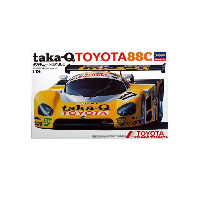 Taka-Q Toyota 88C 1/24 Plastikautoabdeckung | Scientific-MHD