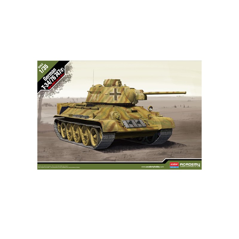 Kunststofftankmodell Deutsch T-34/76 747R 1/35 | Scientific-MHD