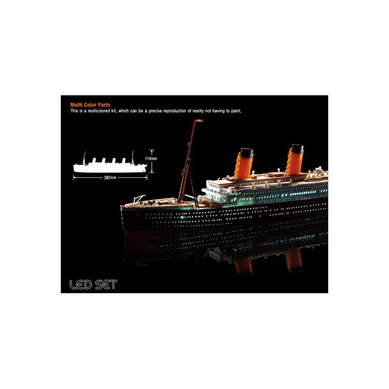 R.M.S. Titanic + 1/700 LEDs | Scientific-MHD