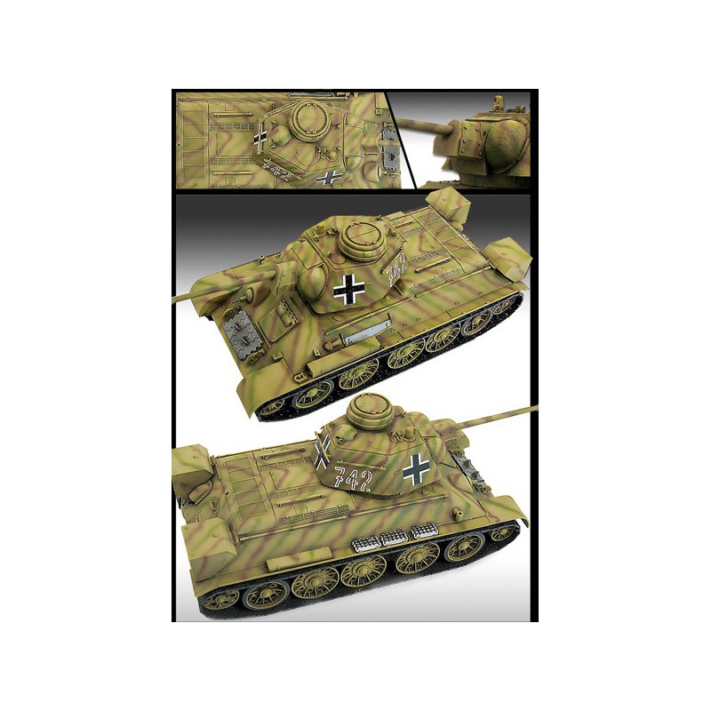 Kunststofftankmodell Deutsch T-34/76 747R 1/35 | Scientific-MHD
