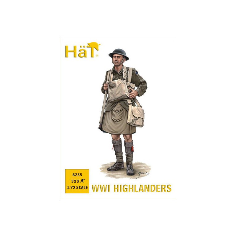 Highlanders im Zweiten Weltkrieg 1/72 Figur | Scientific-MHD