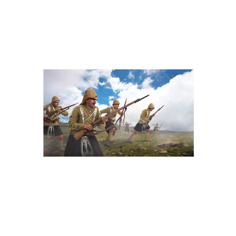 Highlanders Figur in Angriff 1899-1902 1/72 | Scientific-MHD