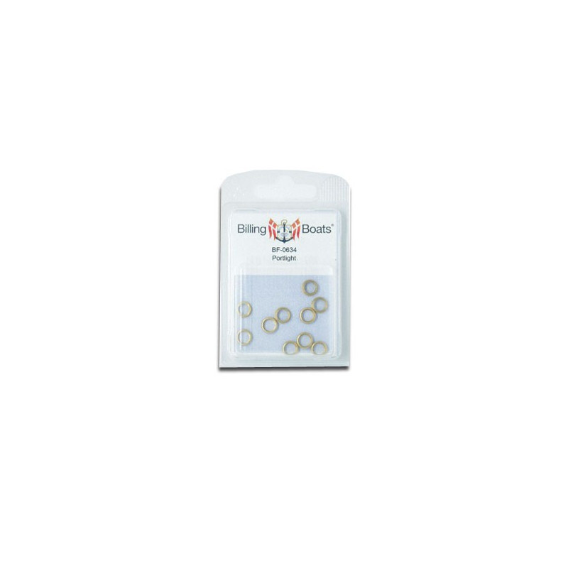Messingbällekollegen in 9 mm Messing (10pcs) | Scientific-MHD