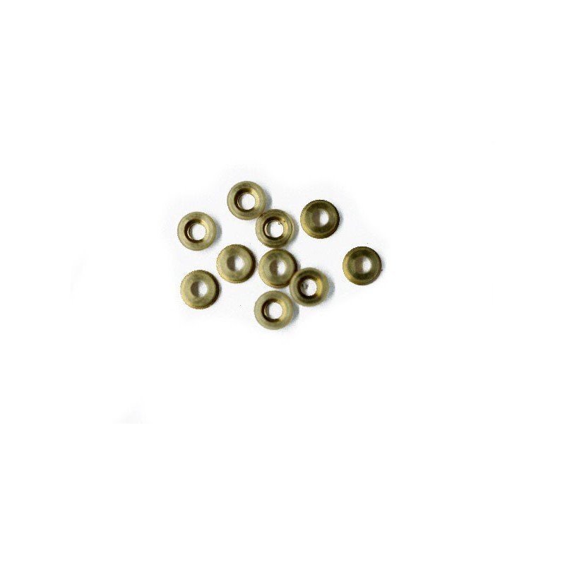 Messing Hubbing Hubs 5 mm (10pcs) | Scientific-MHD