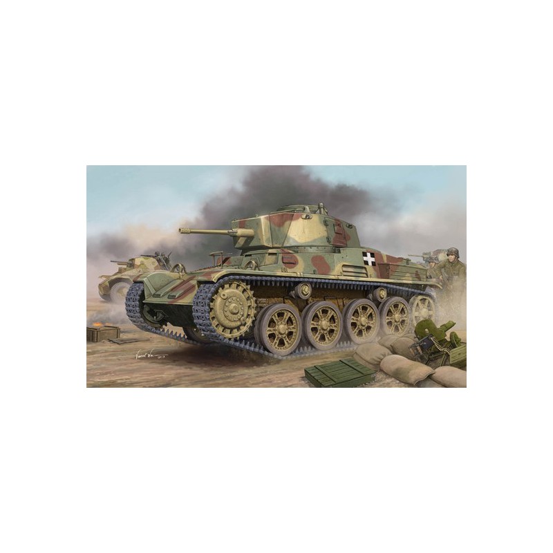 Hängen Plastiktankmodell. 43m Telli III (C40) 1/35 | Scientific-MHD