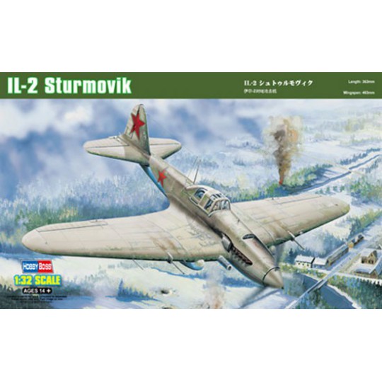 IL-2 Plastikflugzeugmodell Stormovik Masse bei. 1/32 IL-2 Plastikflugzeugmodell Stormovik Masse bei. 1/32 | Scientific-MHD