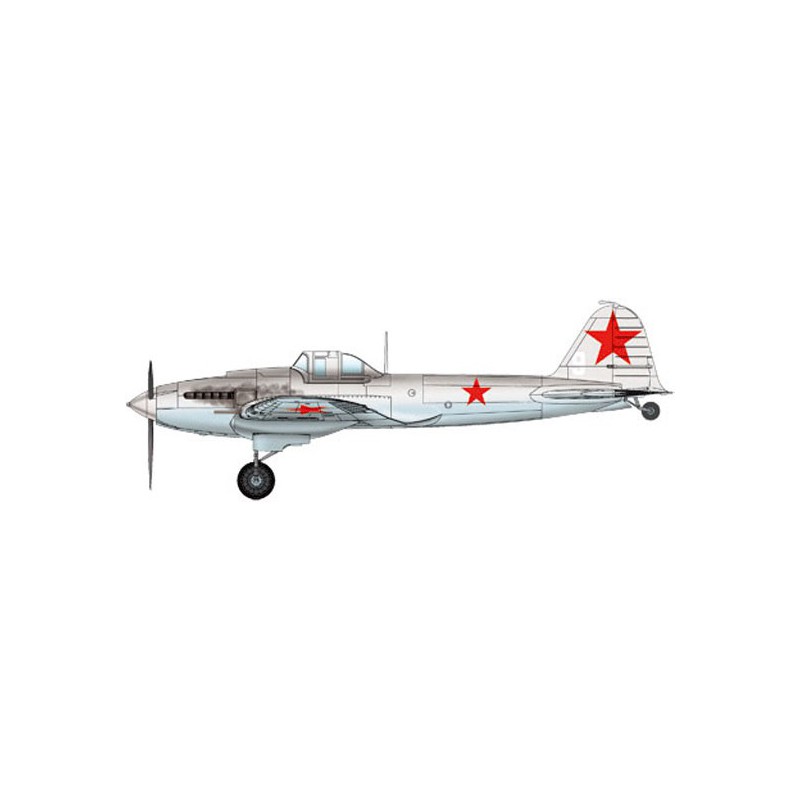 IL-2 Plastikflugzeugmodell Stormovik Masse bei. 1/32 | Scientific-MHD