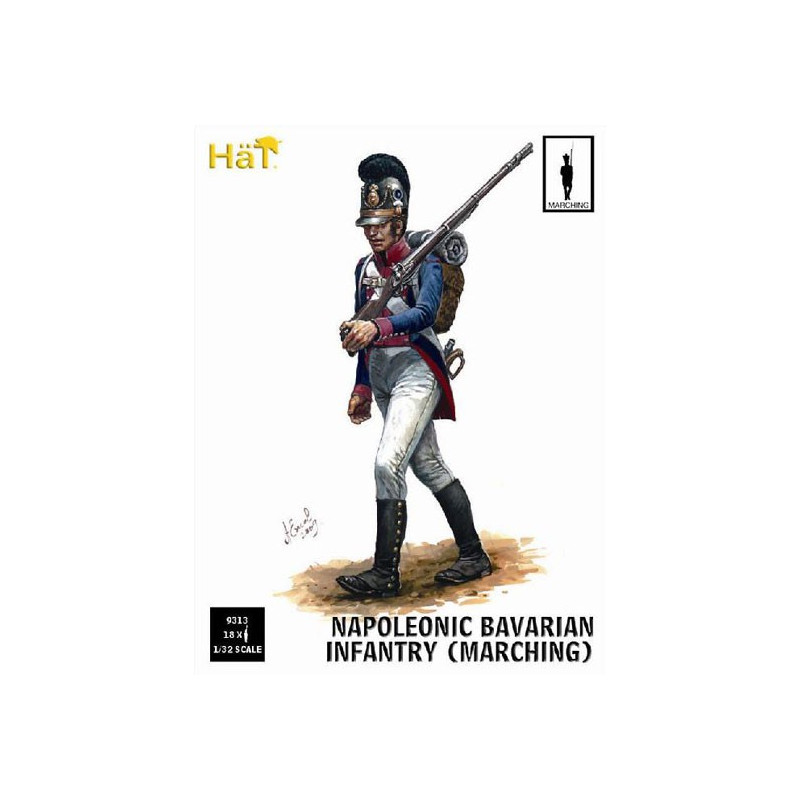 Bayerische 1/32 bayerische Infanterie -Figur | Scientific-MHD