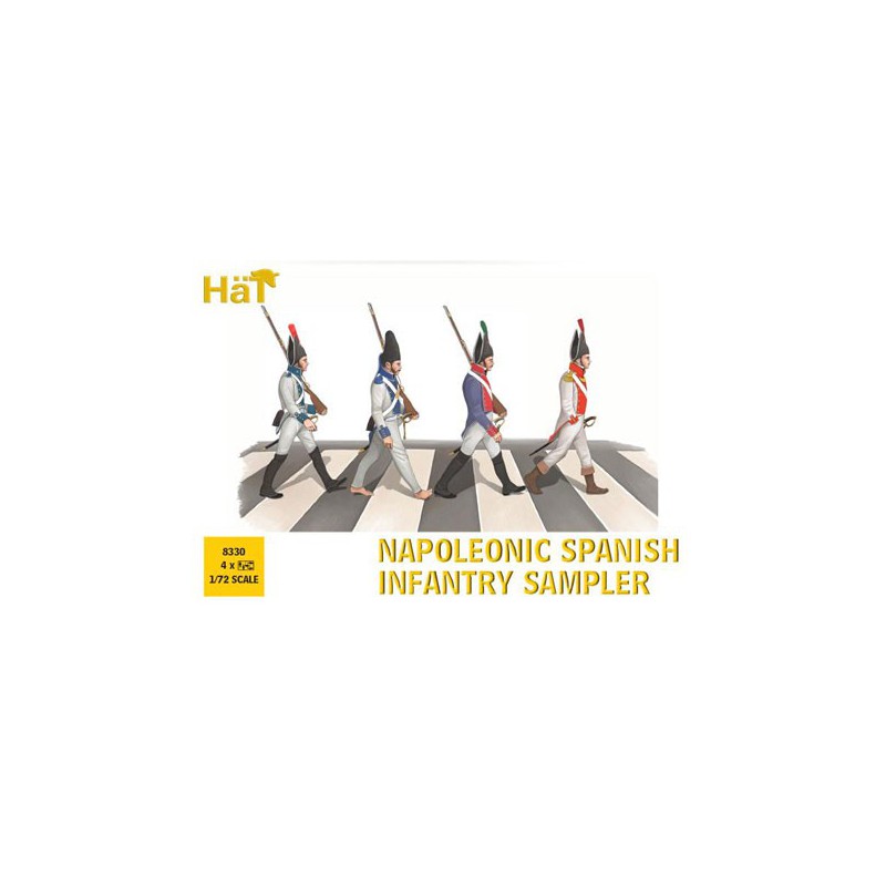 Napoleonische spanische Infanterie -Probenehmer 1/72 Figur | Scientific-MHD