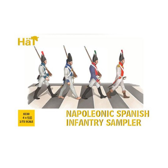 Napoleonische spanische Infanterie -Probenehmer 1/72 Figur Napoleonische spanische Infanterie -Probenehmer 1/72 Figur | Scientific-MHD