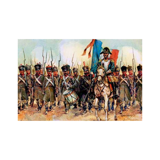 Französische Infanterie -Figur 1/72 | Scientific-MHD