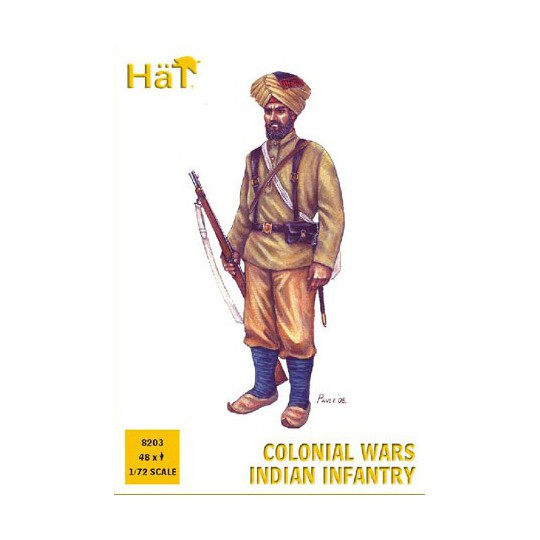 Koloniale indische Infanterie -Figur | Scientific-MHD