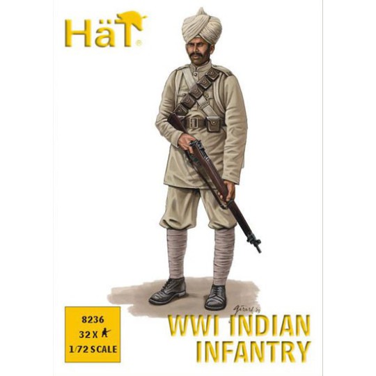 Indische Infanterie -Figur im Ersten Weltkrieg 1/72 Indische Infanterie -Figur im Ersten Weltkrieg 1/72 | Scientific-MHD