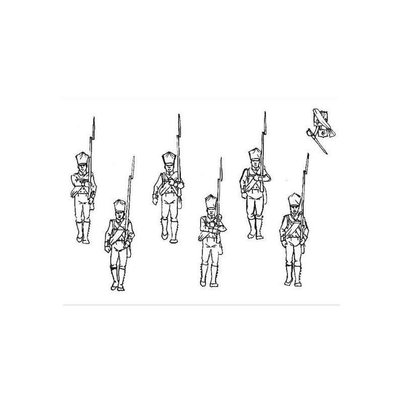Preußische Infanterie -Figur 1/72 | Scientific-MHD