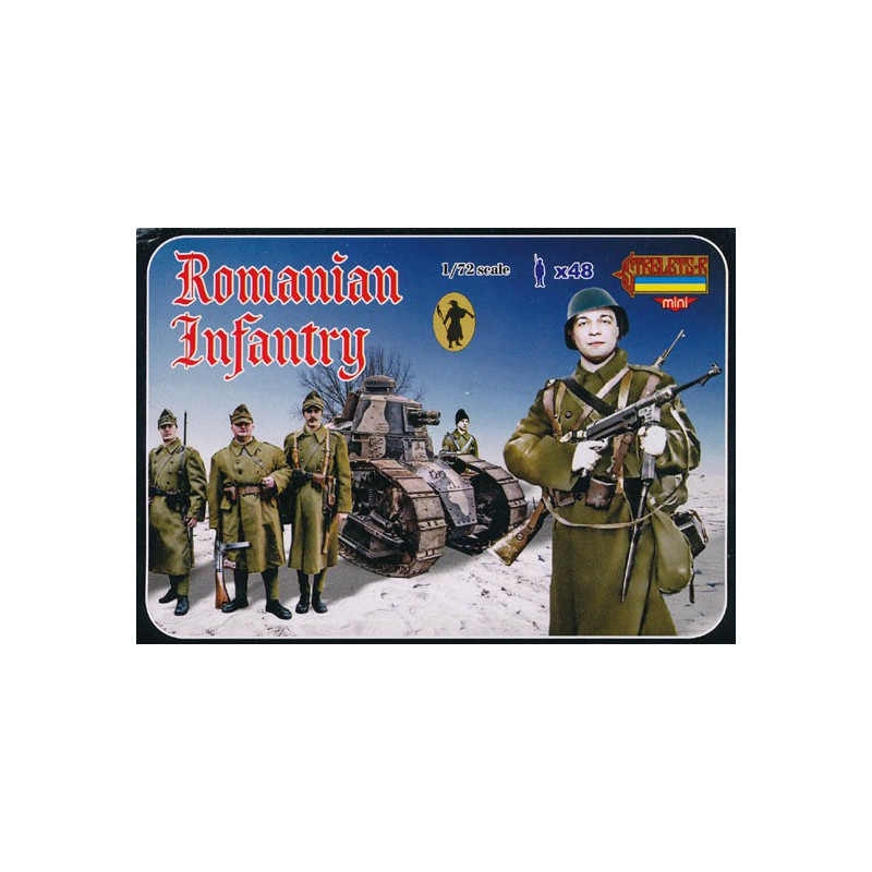 Rumänische Infanterie -Figur 1/72 | Scientific-MHD