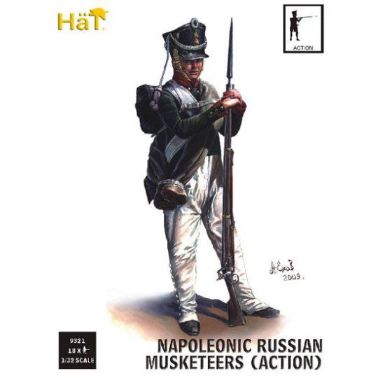 Russische Infanterie -Figur -Aktion 1/32 Russische Infanterie -Figur -Aktion 1/32 | Scientific-MHD