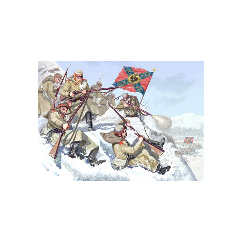 Russische Infanterie -Figur Winter 1/72 | Scientific-MHD
