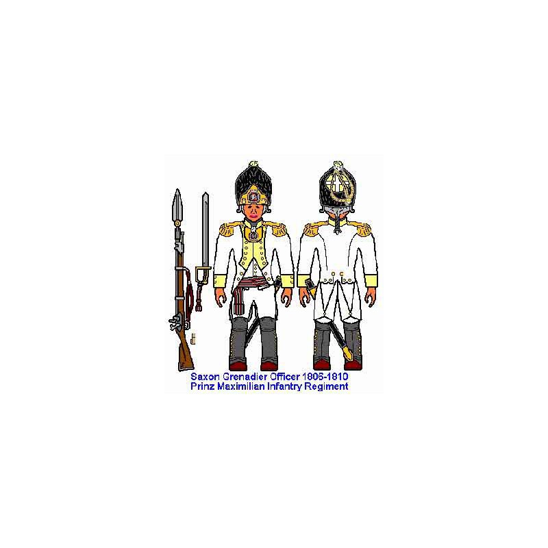 Sachsen -Infanterie -Figur 1806 1/72 | Scientific-MHD