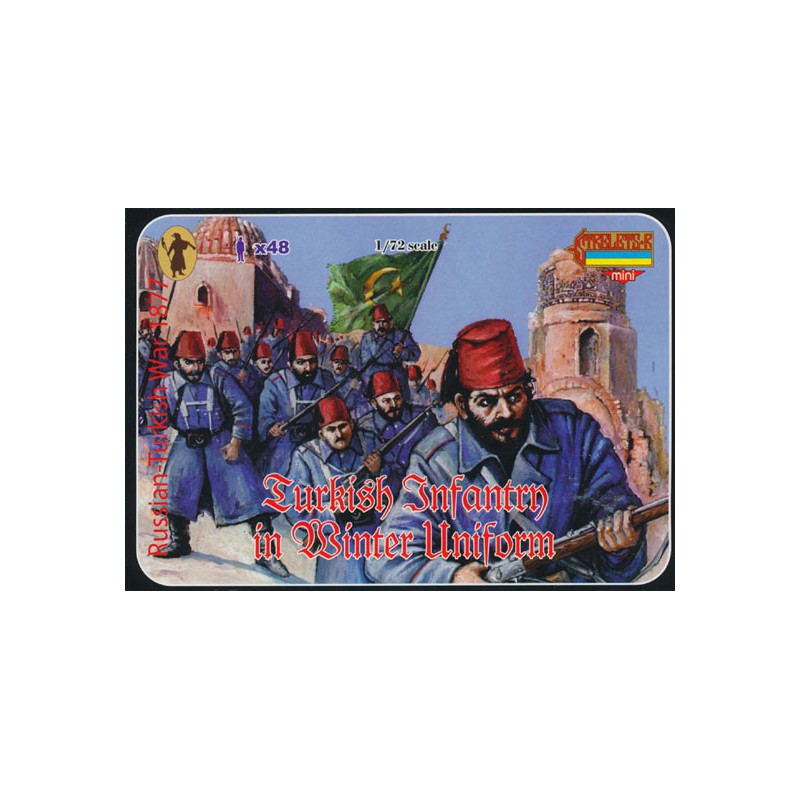 Türkische Infanterie -Figur 1877 1/72 | Scientific-MHD