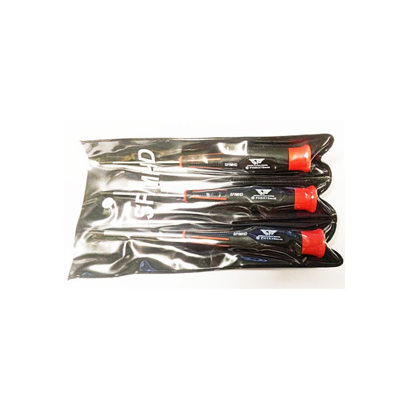 Schraubendreher für das Modellspiel von 3 Schraubendrehern Phillips 00/0/1 | Scientific-MHD