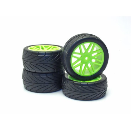 Radio -kontrolliertes Autozubehör 4 Räder Buggy Green Track 1/10 | Scientific-MHD