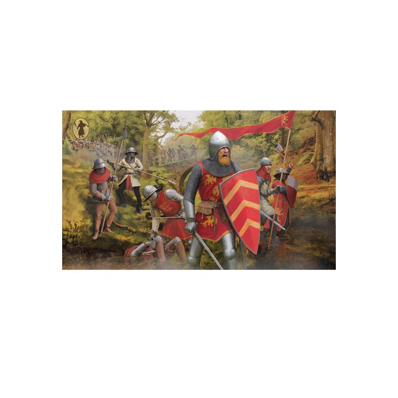 Englische Figur zu Fuß XIII-XIV 1/72 | Scientific-MHD