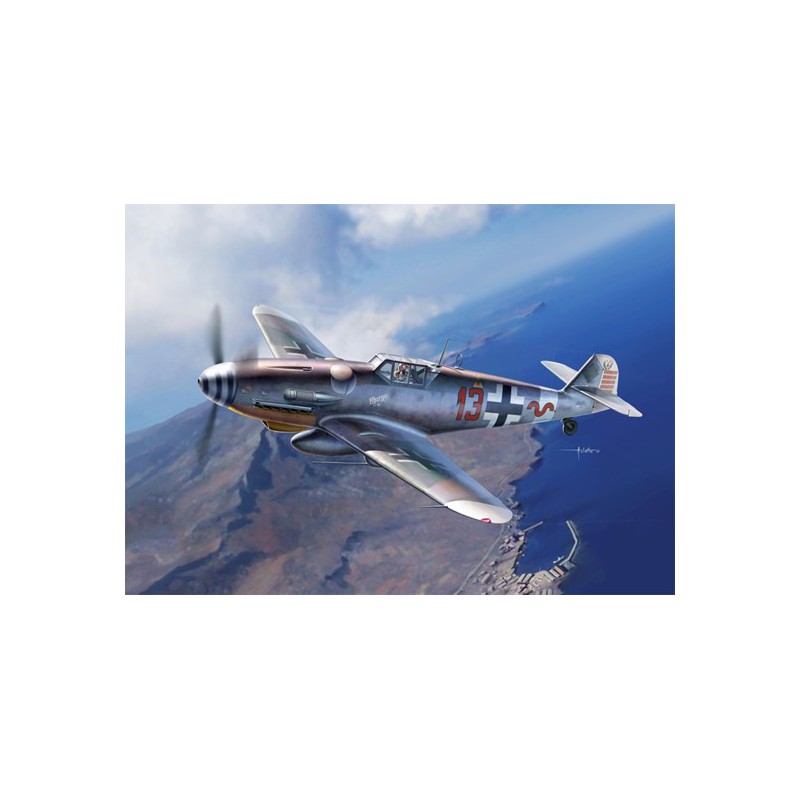 BF109G6/G2 JG27 1/48 Kunststoffebene Modell | Scientific-MHD