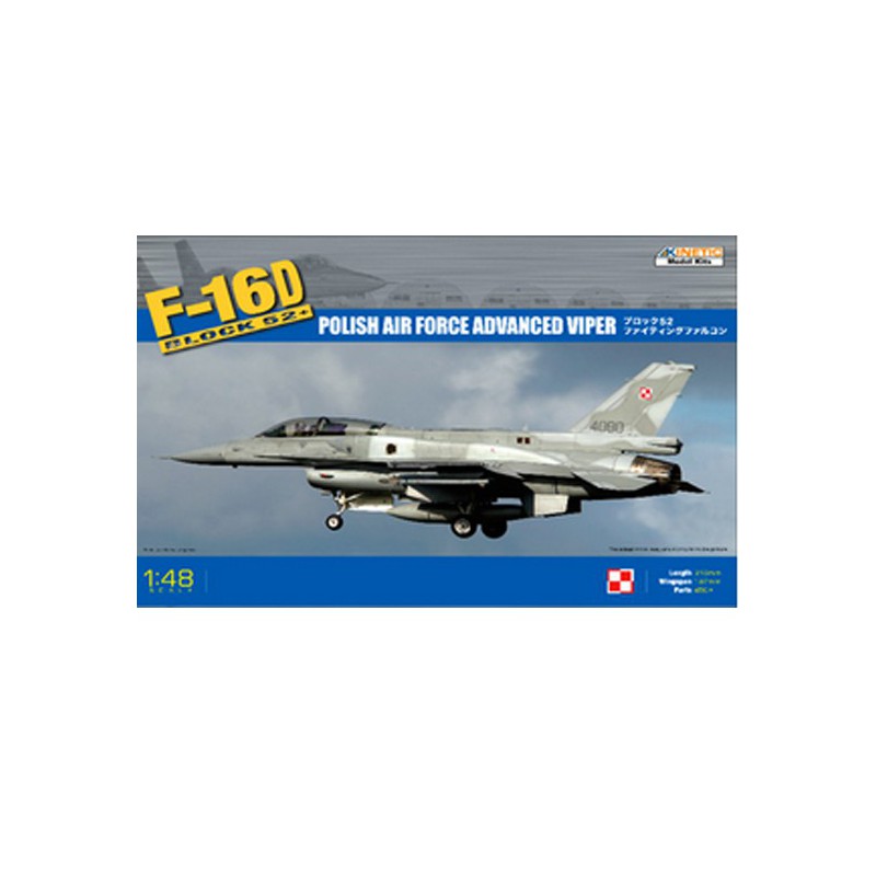 F-16d Block 52 1/48 Kunststoffebene Modell | Scientific-MHD