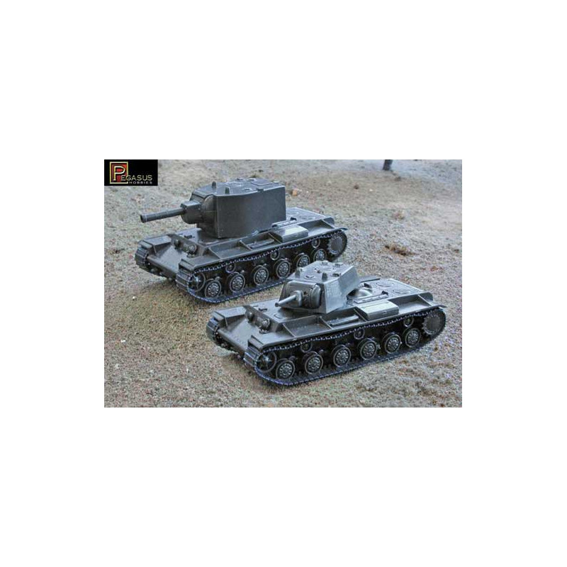 KV-1 & KV-2Russes 1/72 Plastikstar | Scientific-MHD