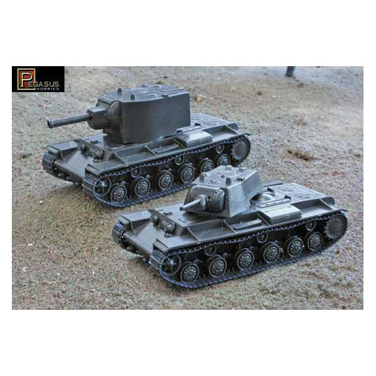 KV-1 & KV-2Russes 1/72 Plastikstar | Scientific-MHD