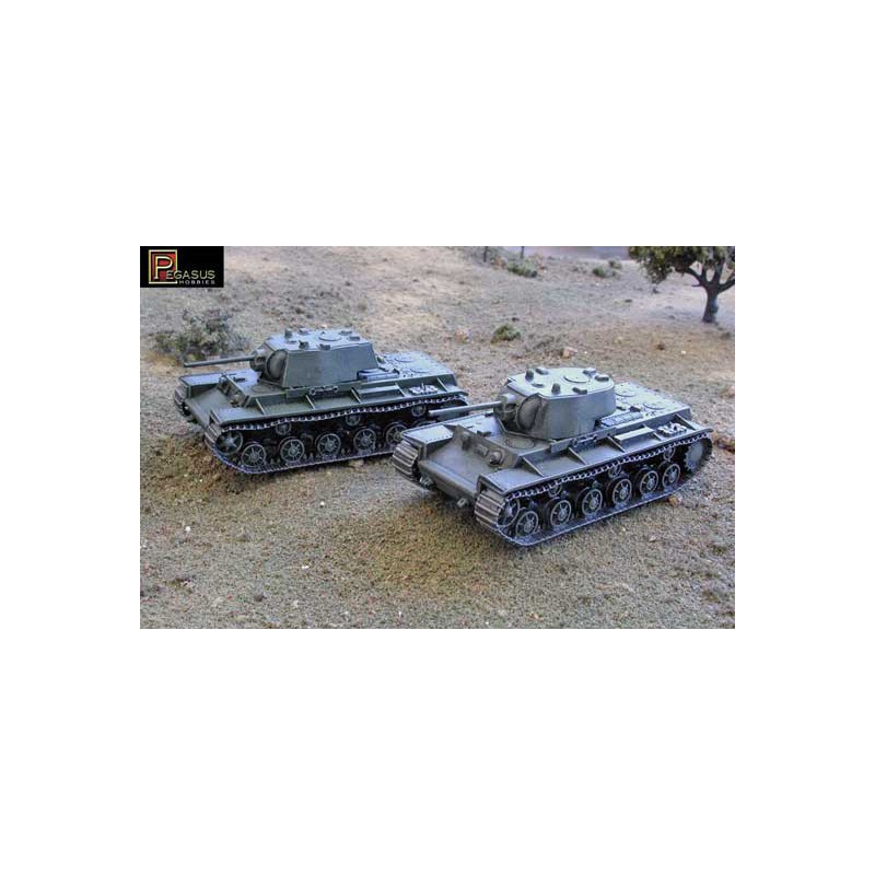 KV-1-Kunststofftankmodell 1/72 | Scientific-MHD