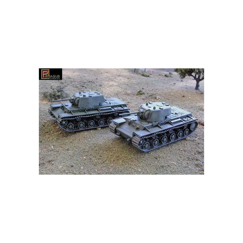 KV-1-Kunststofftankmodell 1/72 | Scientific-MHD