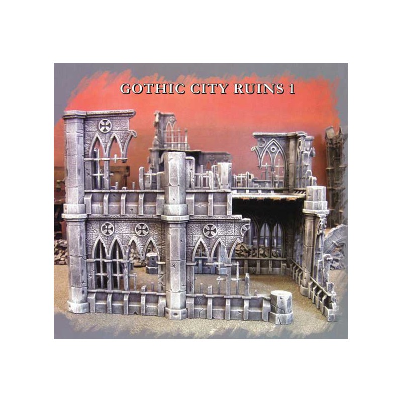 Wargamming -Modell Gothic Ruins 1/48 | Scientific-MHD