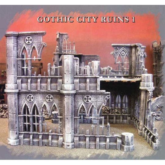 Wargamming -Modell Gothic Ruins 1/48 | Scientific-MHD