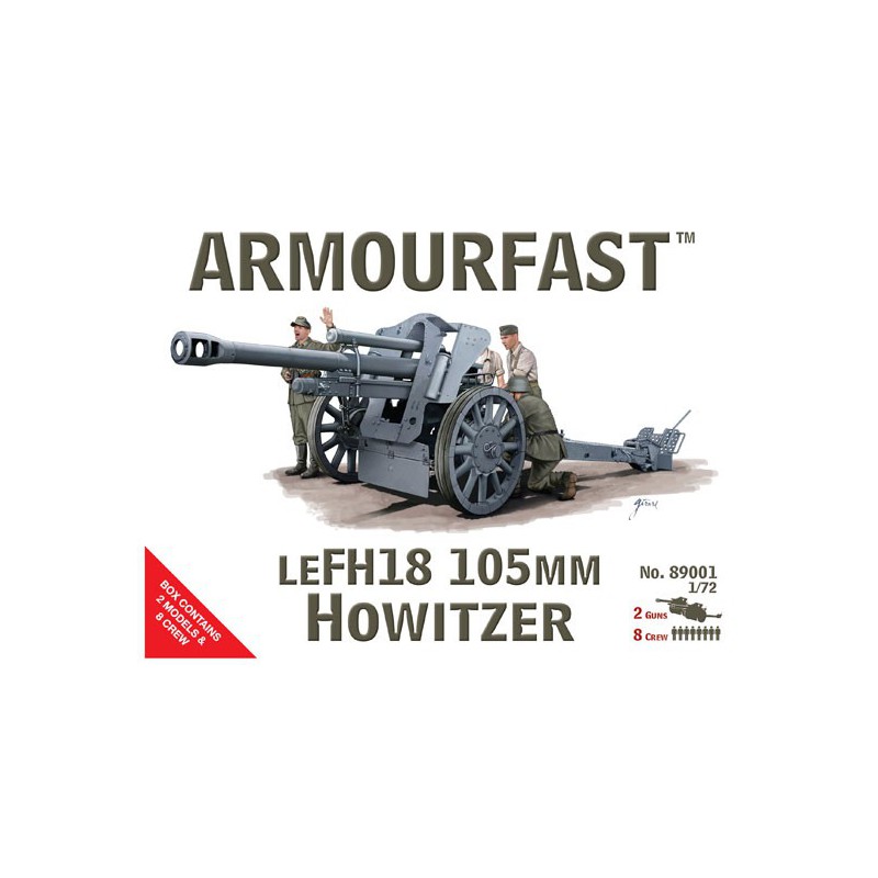 Kunststofftankmodell Das FH18 105 mm Haubitze 1/72 | Scientific-MHD