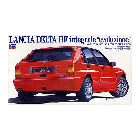 Lancia Delta Evoli Plastikautoabdeckung. 1/24 | Scientific-MHD