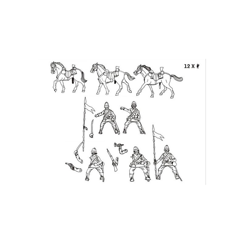 Britische Startfigur 1/72 | Scientific-MHD