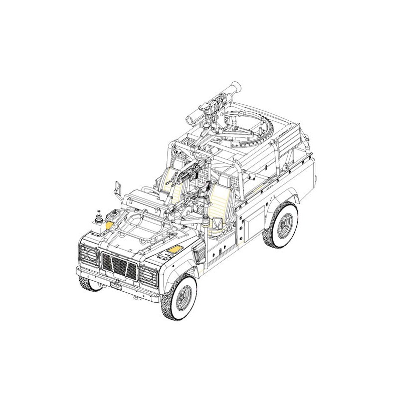 Land Rover WMIK + Mailand 1/35 Plastikmodell Plastikmodell | Scientific-MHD