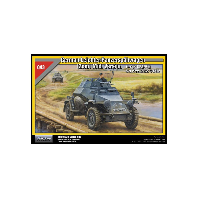 Kunststofftankmodell Leichter Panzer ... 1/35 | Scientific-MHD