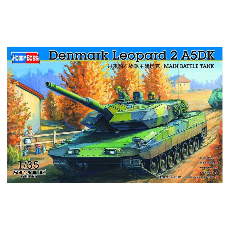 Leopard II A5dk Deutsches Plastikmodell AR.1/35 | Scientific-MHD