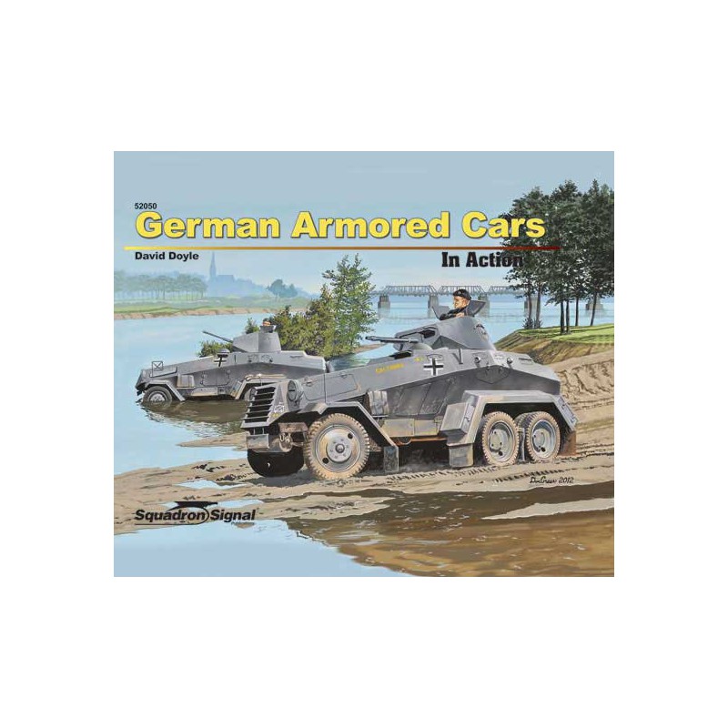 Deutsches Buch Panzerwagen - in Aktion - Hardbound -Cover | Scientific-MHD