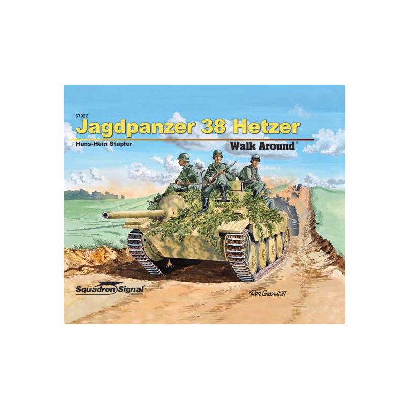 Buch Jagdpanzer 38 Hetzer - Gehen Sie herum - Harbund Cover | Scientific-MHD